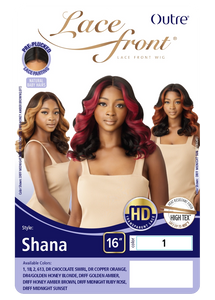 Outre Synthetic Hair HD Lace Front Wig - SHANA