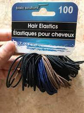Load image into Gallery viewer, Basic Solution Hair Elastics 100pcs