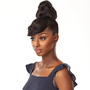 Sensationnel Synthetic Hair Instant Bun With Bang Bria