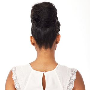 Sensationnel Synthetic Instant Bun With Bang Carla