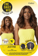 Load image into Gallery viewer, Outre The Daily Wig Hand-Tied Lace Part Wig Justine