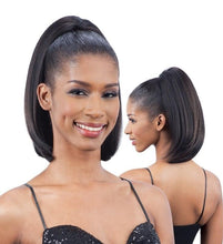 Load image into Gallery viewer, Freetress Equal Synthetic Hair Drawstring Ponytail Yaky Bounce 14 INCHES - Diva By QB