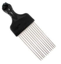 Load image into Gallery viewer, Afro Metal Detangling Comb