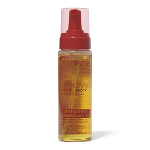 Creme Of Nature Argan Oil Style & Shine Foaming Mousse - Diva By QB