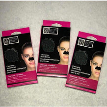 Load image into Gallery viewer, Global Beauty Care Charcoal Cleansing Nose Strips - Diva By QB