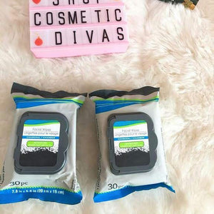 Charcoal Facial Wipes - Diva By QB