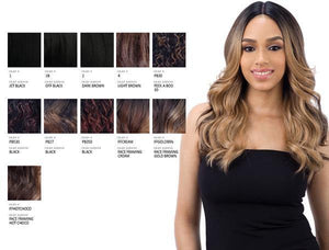 Freetress Equal 5 Inch Lace Part Wig VALENTINO Color Chart - Diva By QB