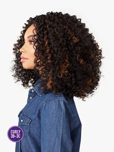Sensationnel Empress Curls Kinks & CO Textured Synthetic Lace Front Wig SHOW STOPPER