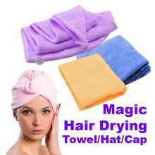 Load image into Gallery viewer, April Bath &amp; Shower Microfiber Hair Wraps