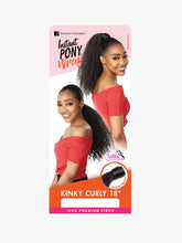 Load image into Gallery viewer, Sensationnel Synthetic Ponytail Instant Pony Wrap KINKY CURLY 18&quot;