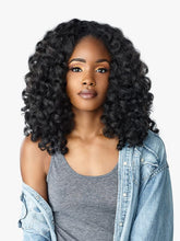 Load image into Gallery viewer, Sensationnel Instant Weave Curls Kinks &amp; CO Synthetic Half Wig MONEY MAKER