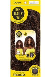 OUTRE WET AND WAVY THE DAILY WIG SYNTHETIC HAIR LACE PART WIG DAMARIS