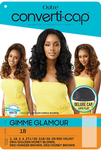 Outre Premium Synthetic Converti-Cap Wig- GIMME GLAMOUR