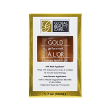 Load image into Gallery viewer, Global Beauty Care Gold Gel Face Mask