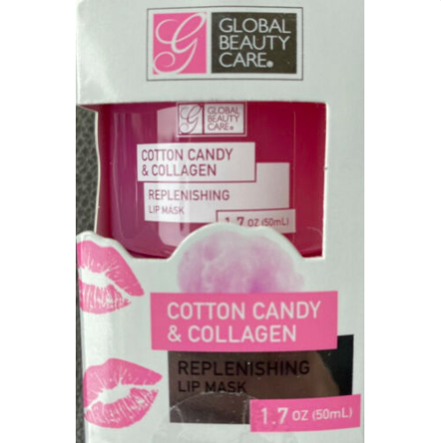 Global Beauty Care Cotton Candy & Collagen Replenishing Lip Mask