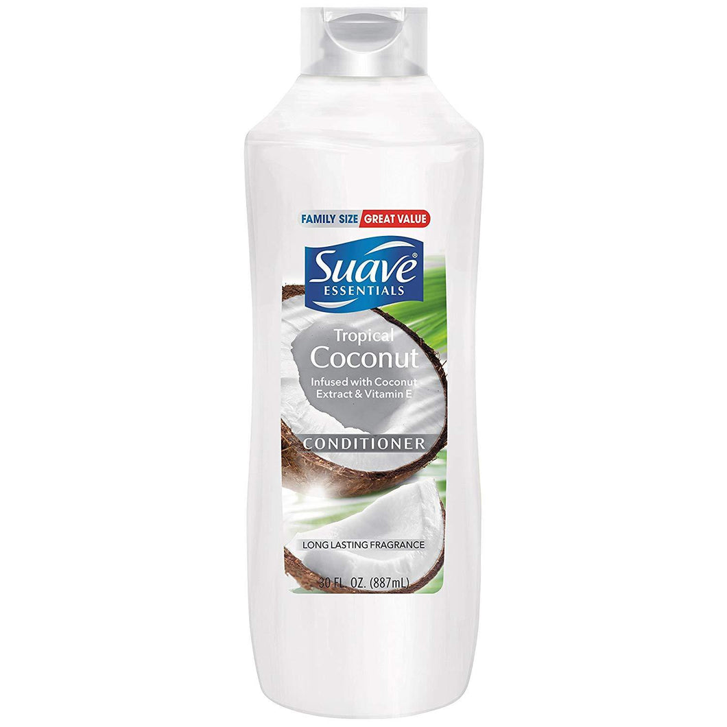 Suave Essentials Tropical Coconut Conditioner & Shampoo - Diva By QB