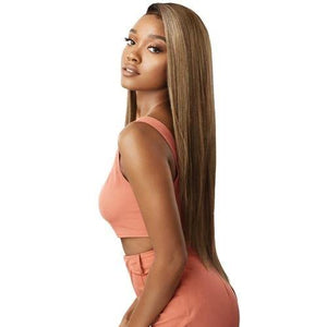 Outre Color Bomb Synthetic Swiss Lace Front Wig - KOURTNEY - Diva By QB