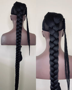 42 Inches Braided Ponytail