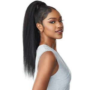 Sensationnel Synthetic Ponytail Instant Pony Wrap - KINKY STRAIGHT 24 Inches - Diva By QB