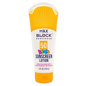 Max Block Sunscreen SPF 50 Kids Lotion - Diva By QB