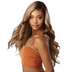 Outre Color Bomb Synthetic Swiss Lace Front Wig - KIMANI - Diva By QB