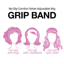 Load image into Gallery viewer, No-Slip Adjustable Wig Grip Velvet Band