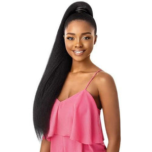 Outre Synthetic Pretty Quick Wrap Ponytail - JUMBO KINKY STRAIGHT - Diva By QB