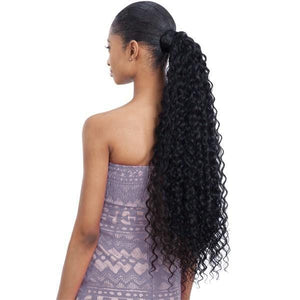 Shake-N-Go Synthetic Organique Pony Pro Ponytail - SUPER CURL 32" - Diva By QB