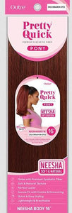 Outre Synthetic Pretty Quick Drawstring Ponytail- NEESHA BODY 16" - Diva By QB